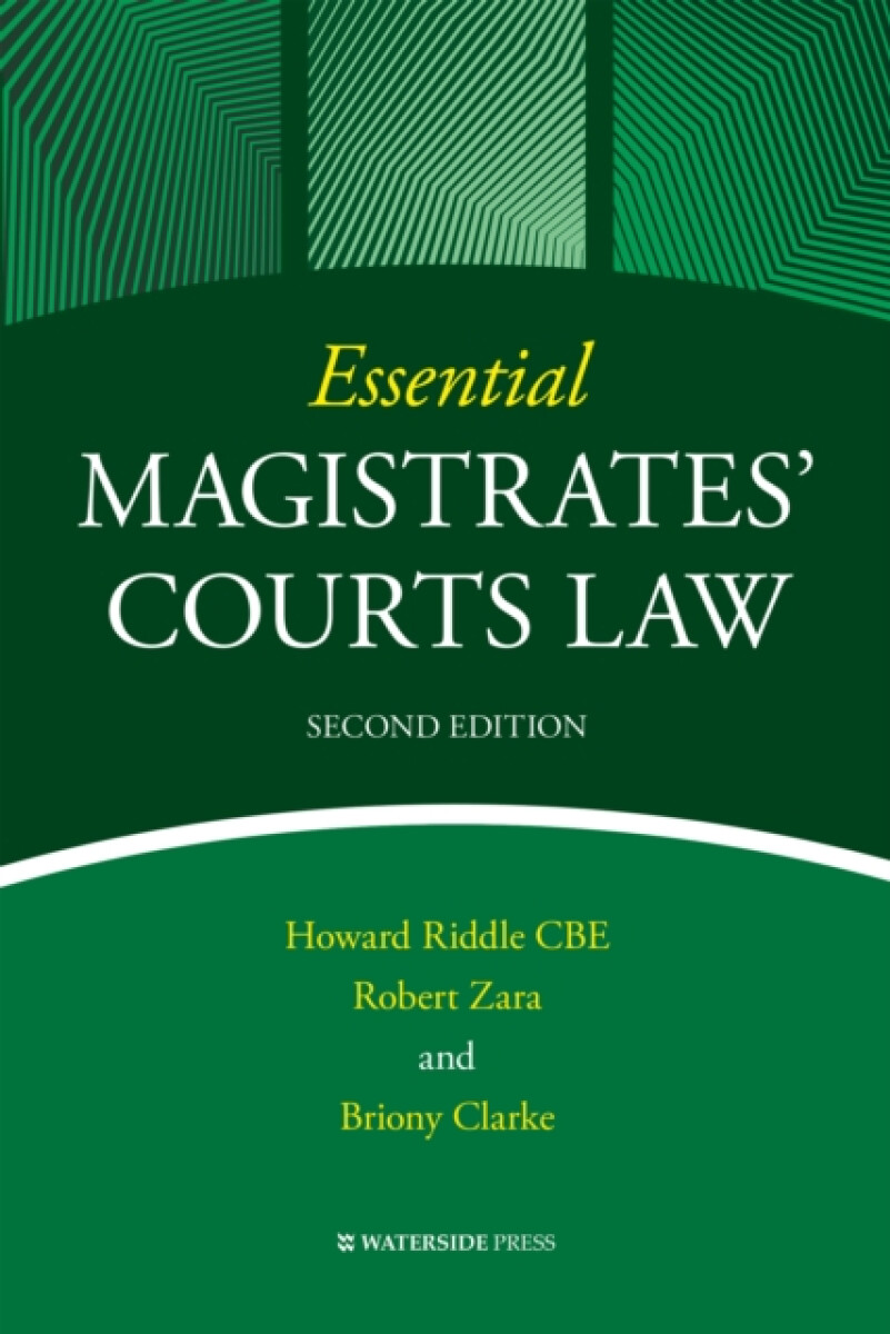 Kniha Essential Magistrates' Courts Law