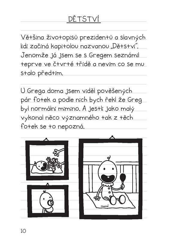 Deník báječného kamaráda - Jeff Kinney (obrázek 5)