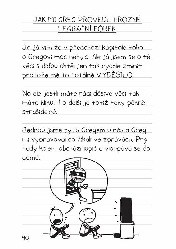 Deník báječného kamaráda - Jeff Kinney (obrázek 6)