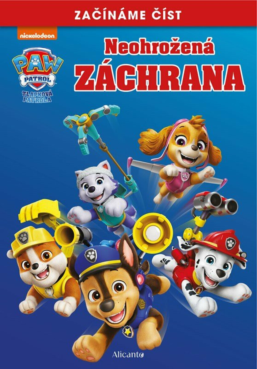 Tlapková patrola – Začínáme číst – Neohrožená záchrana
