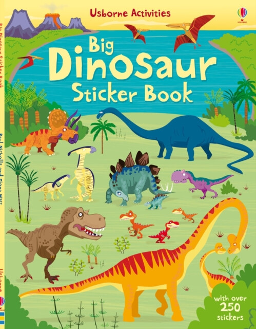 Kniha Big Dinosaur Sticker book