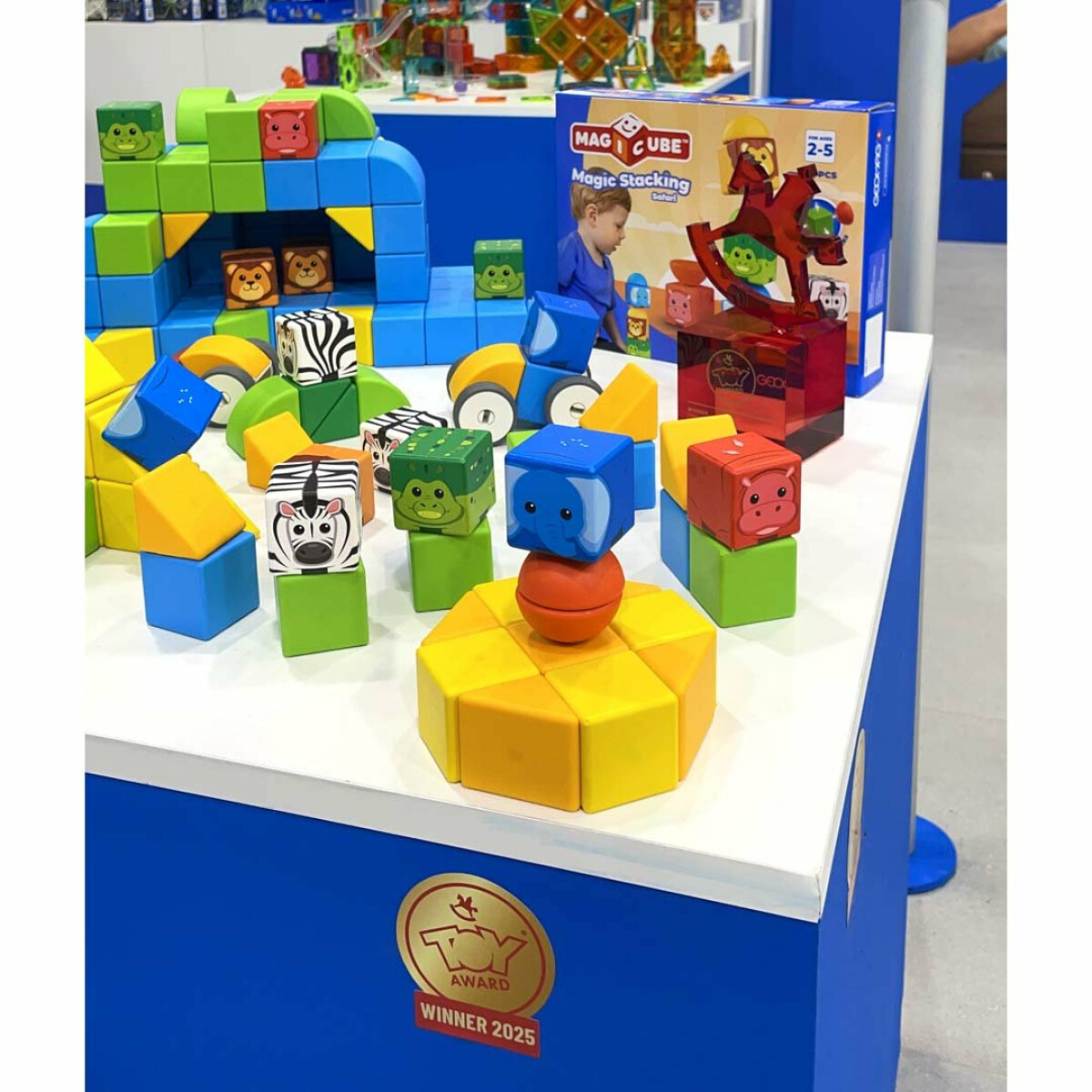 GEOMAG Stacking Safari 10 dílků - Obrázek 3