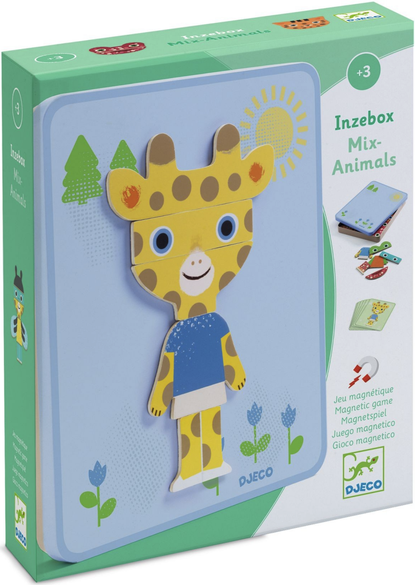 Magnetické Inzebox Mix Zvířátek