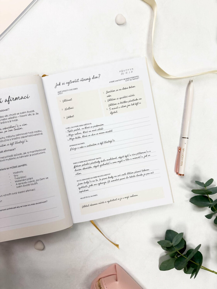 Manifestujte si svůj vysněný den – ranní diář