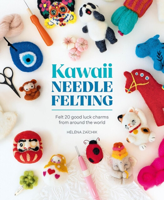 Kniha Kawaii Needle Felting
