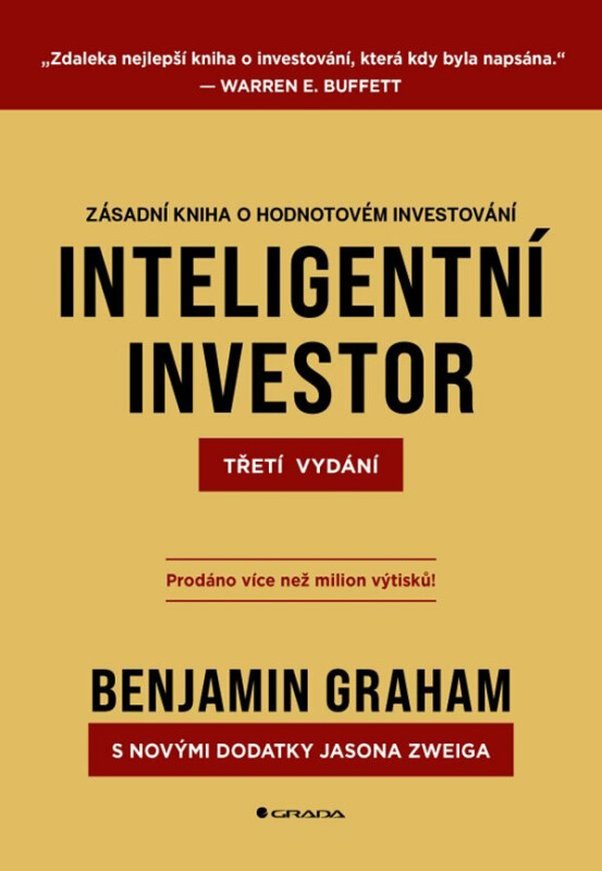 Kniha Inteligentní investor - Zásadní kniha o hodnotovém investování