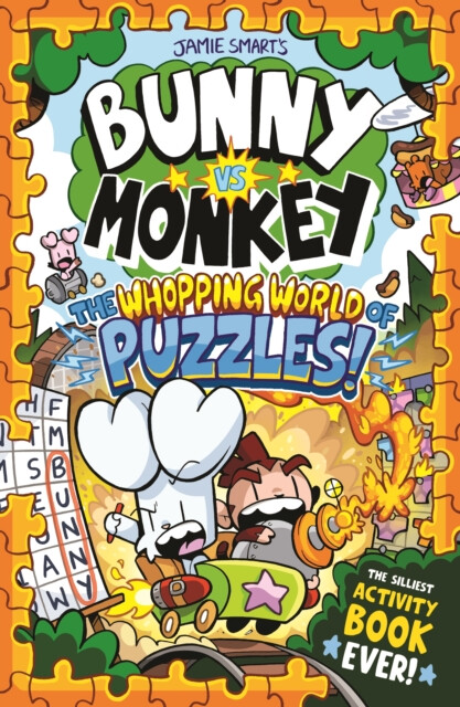 Kniha Bunny vs Monkey: The Whopping World of Puzzles (a Phoenix Comic Book, from the million-selling Jamie Smart, Illustrator of the Year)