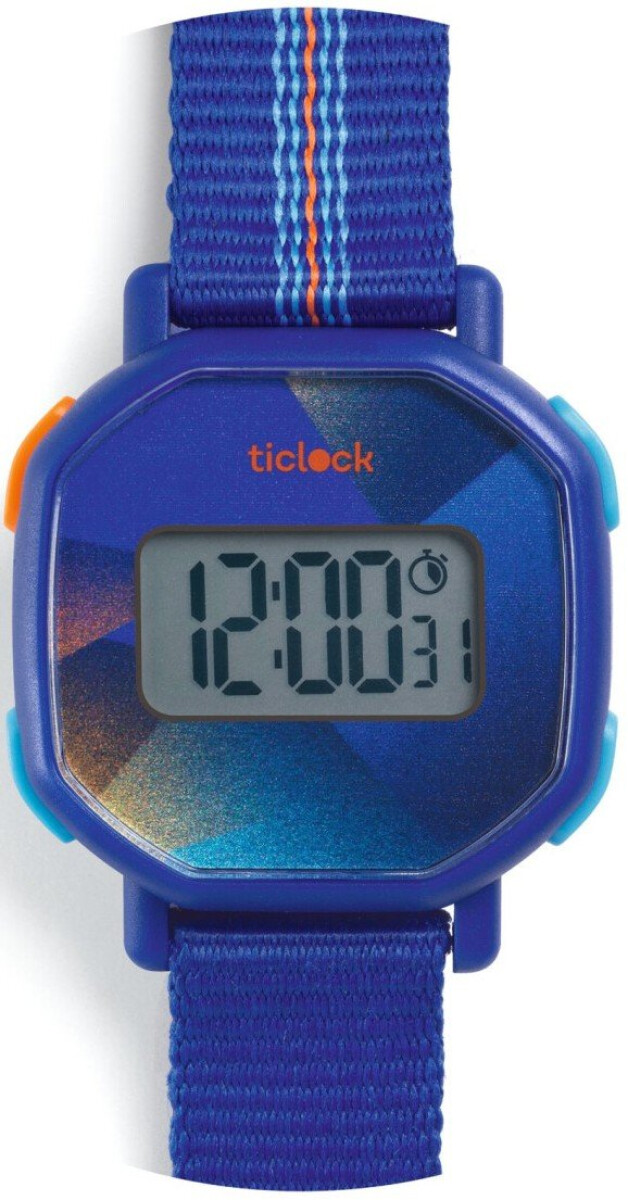 Digitální hodinky Blue sound