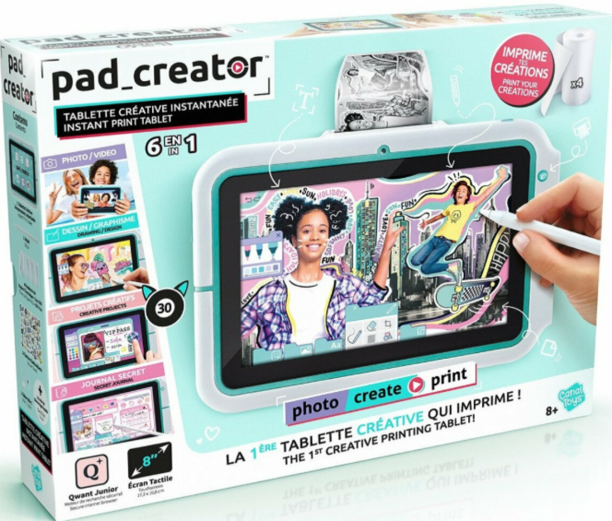 Tablet s tiskárnou 6v1