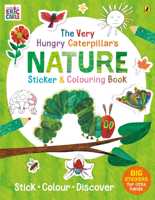 Kniha Very Hungry Caterpillar's Nature Sticker and Colouring Book