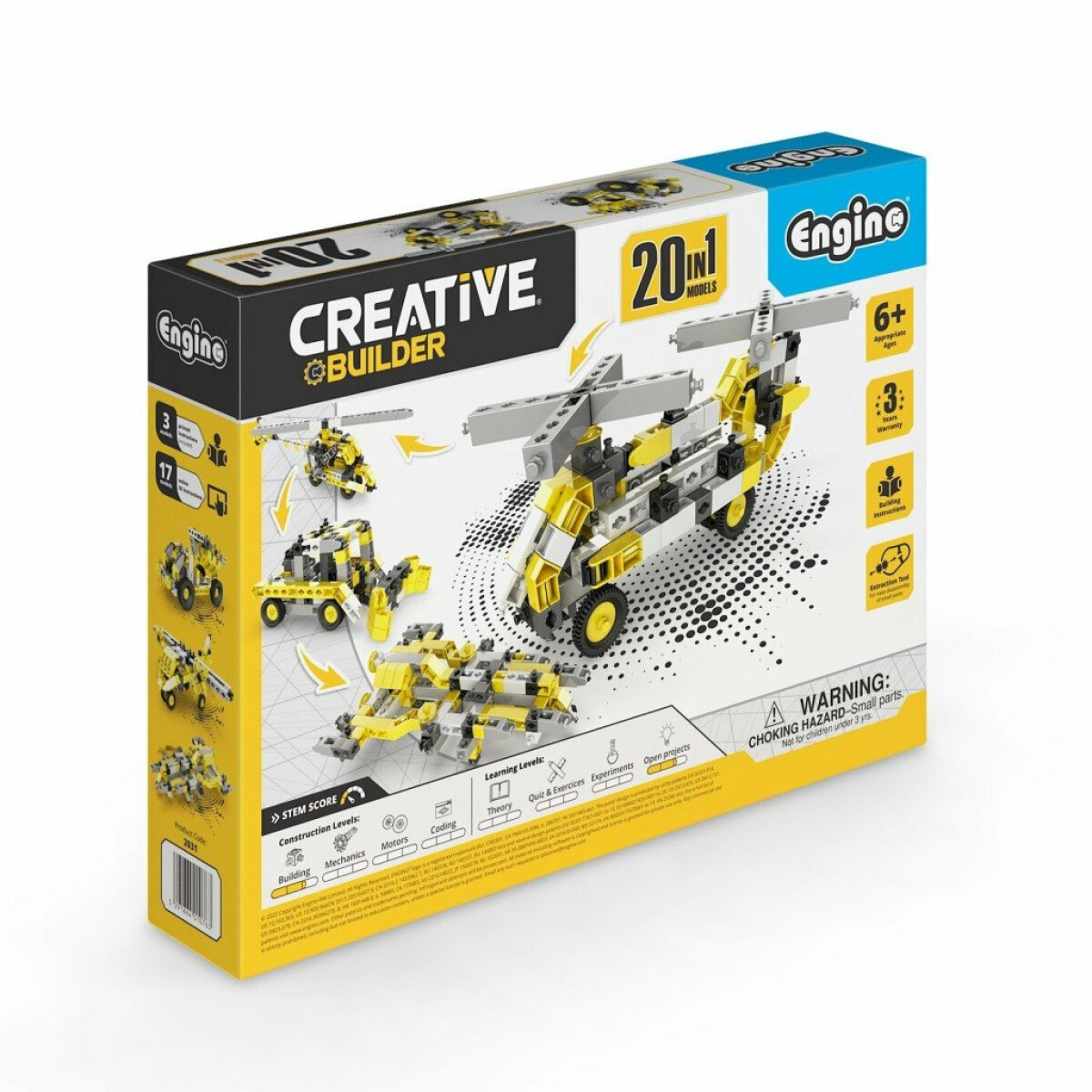 Engino Creative Builder 20 modelů