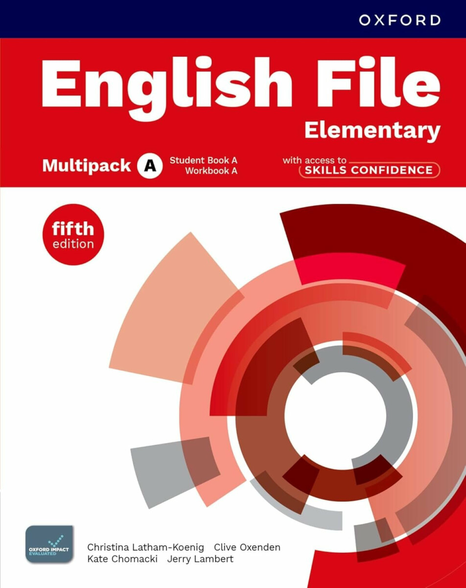 Kniha English File Fifth Edition Elementary Multipack A with Skills Confidence