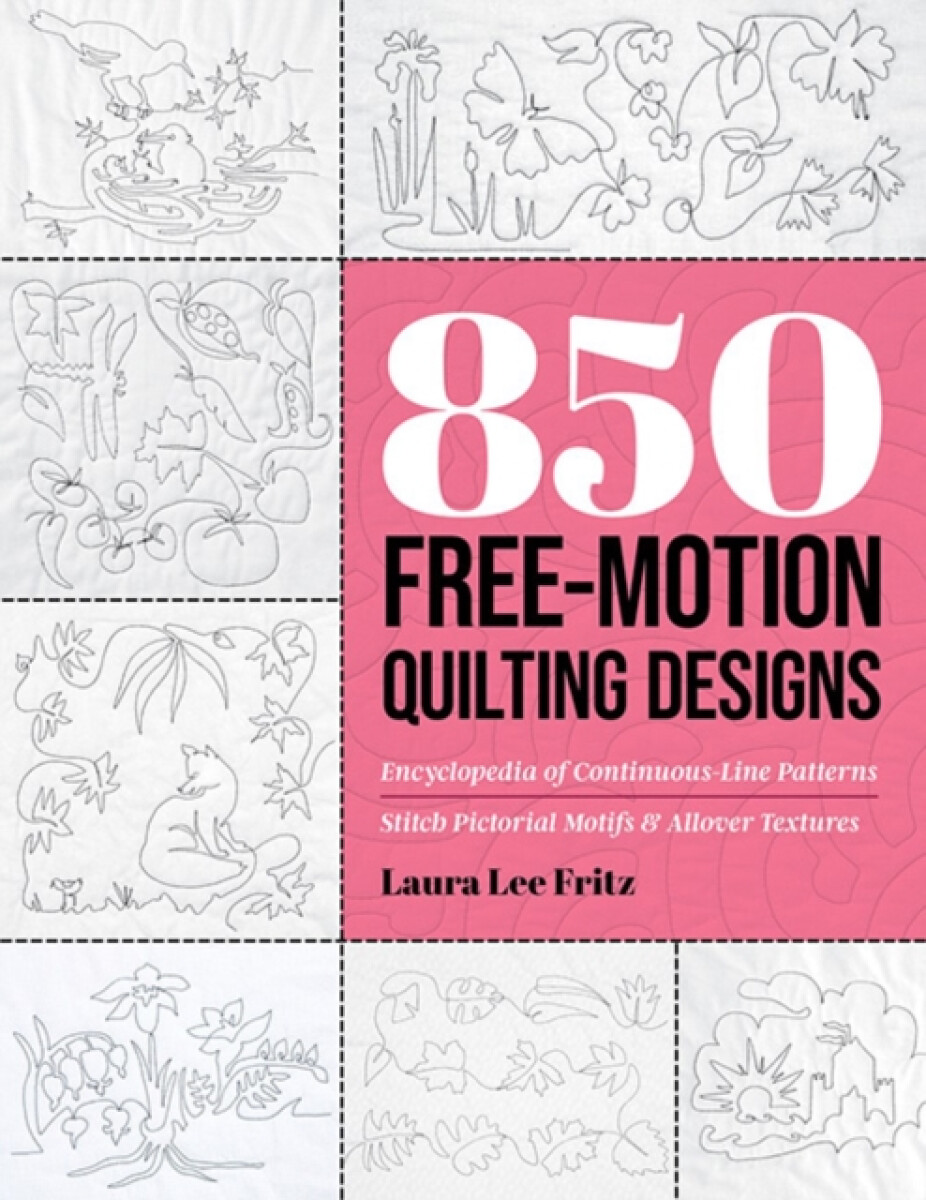 Kniha 850 Free-Motion Quilting Designs