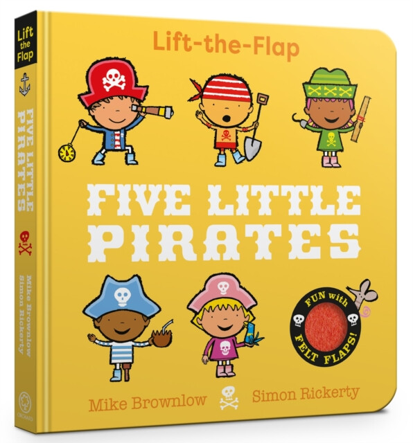 Kniha Five Little Pirates