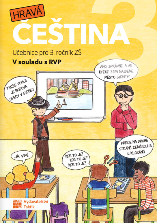 Kniha Hravá čeština 3 - učebnice, 1. vydání