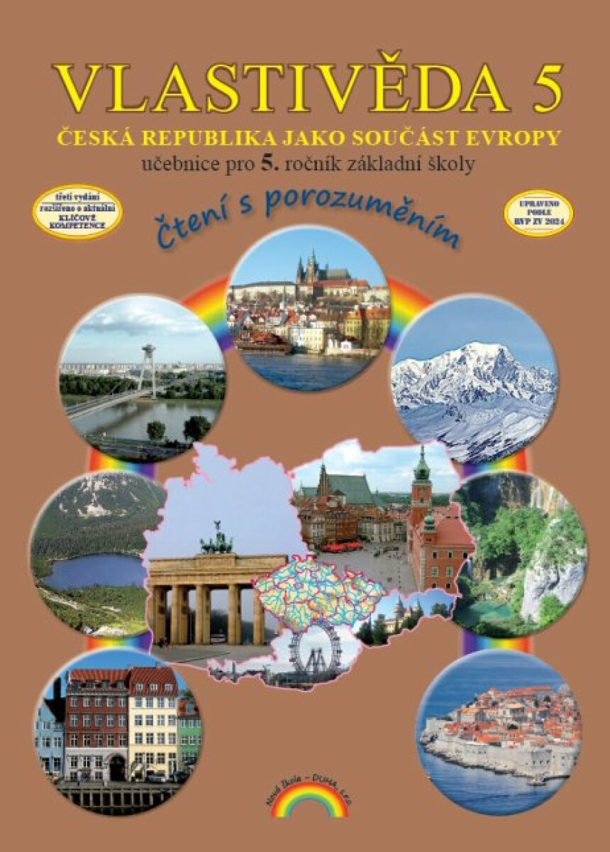 Kniha Vlastivěda 5 - Česká republika - Učebnice