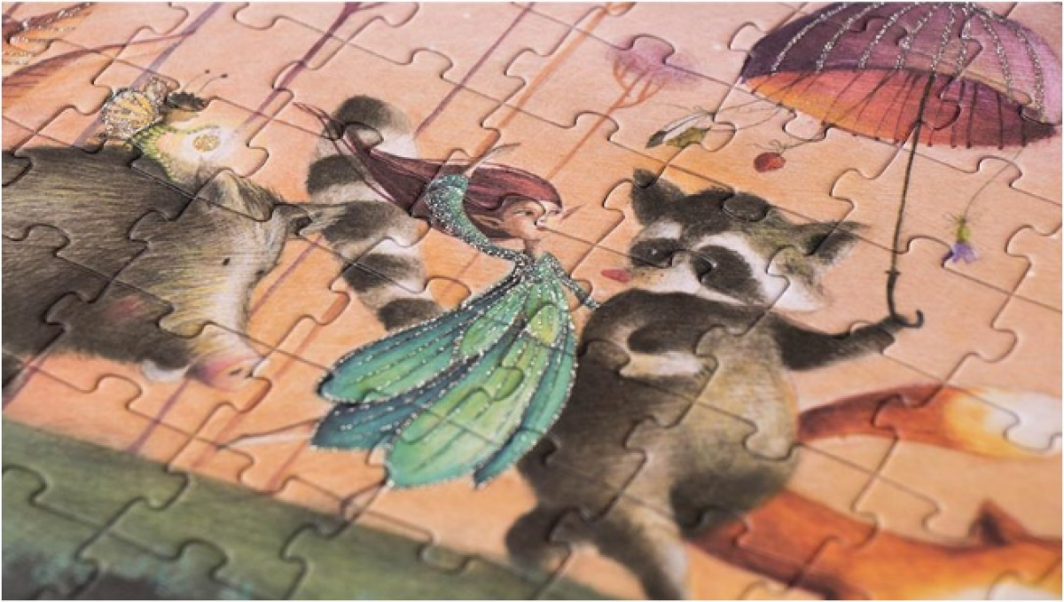 Kapesní puzzle Unicorn – 350 pcs