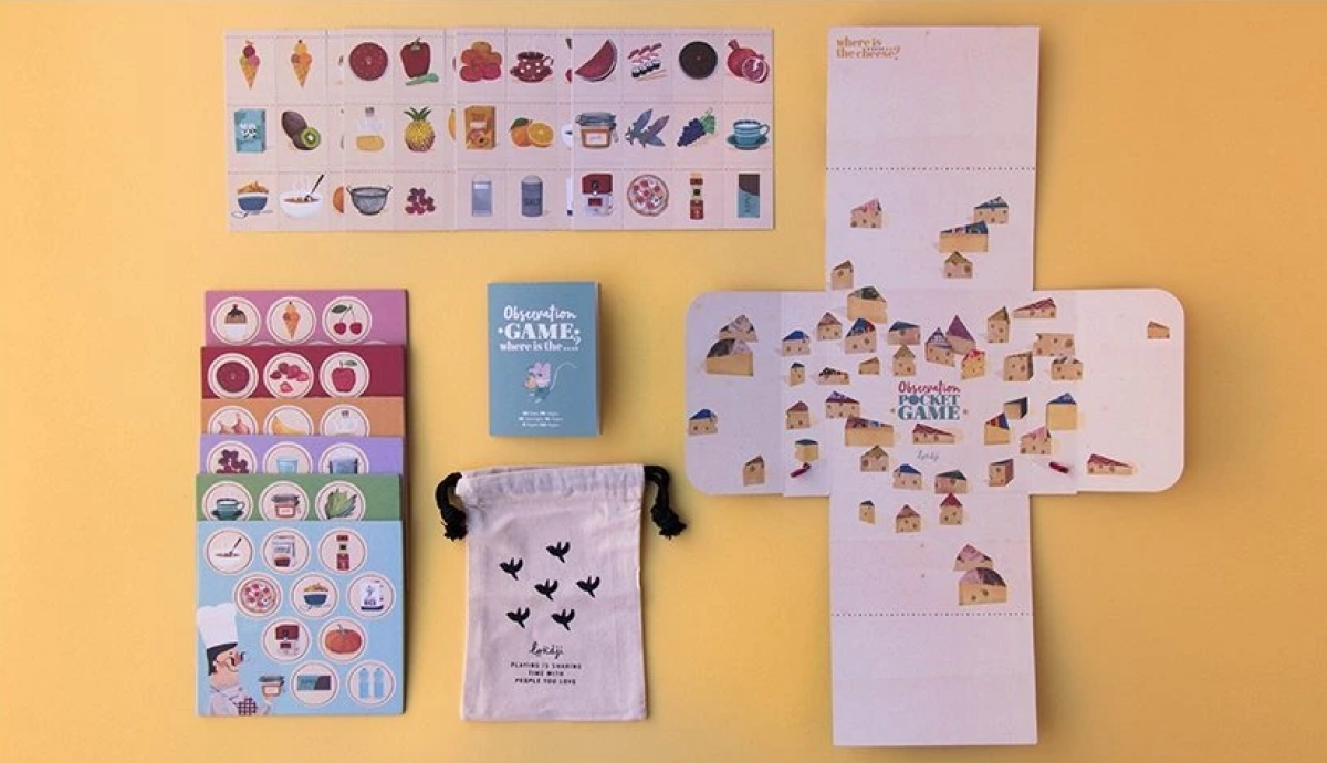 Kapesní hra Kde je sýr?