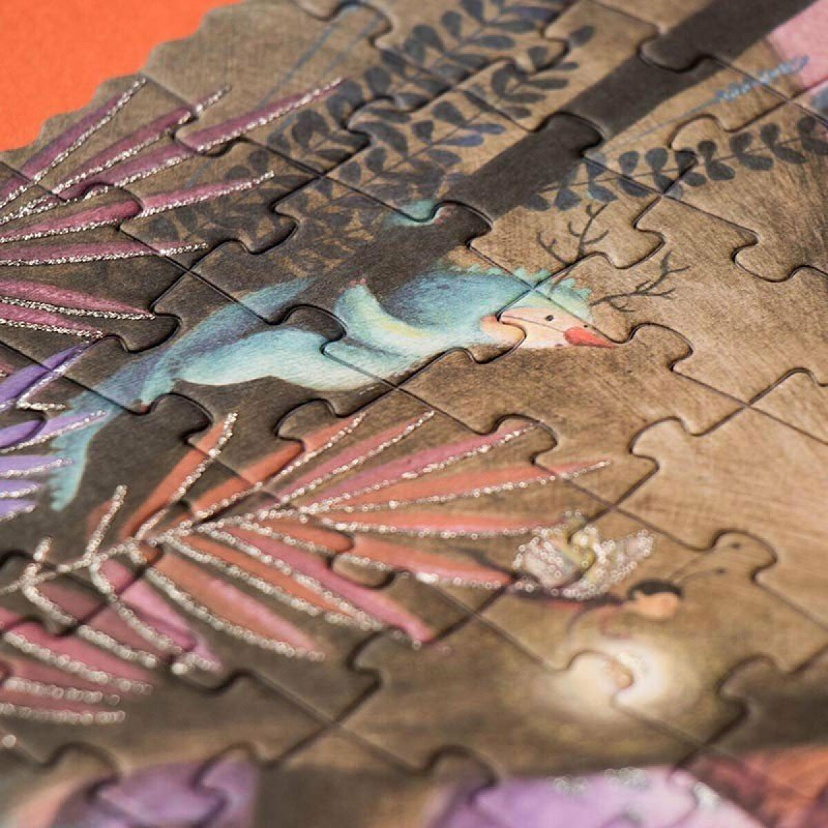 Kapesní puzzle jednorožec – 100 pcs