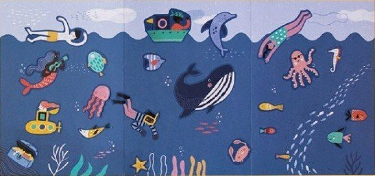 Snímatelné samolepky – Moře