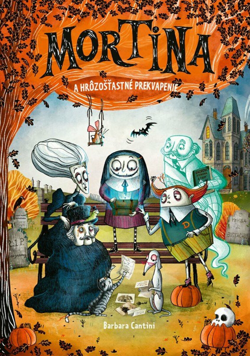 Kniha Mortina a hrôzošťastné prekvapenie