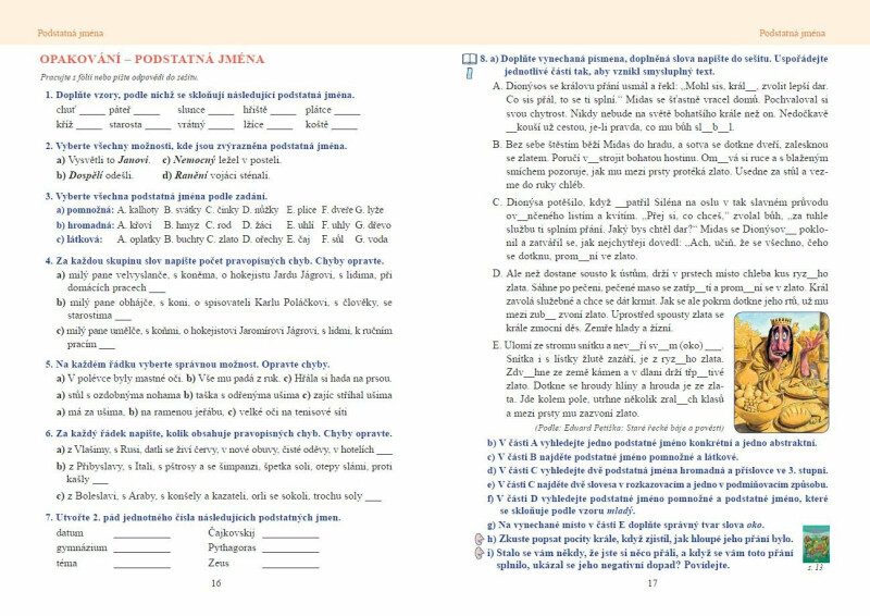 Český jazyk 8 – učebnice, Čtení s porozuměním - Obrázek 5