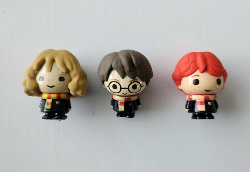 Sada 3 figurek Harry Potter
