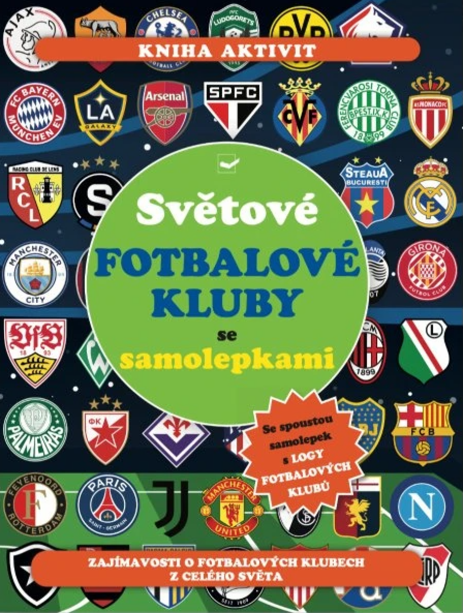 Světové fotbalové kluby se samolepkami
