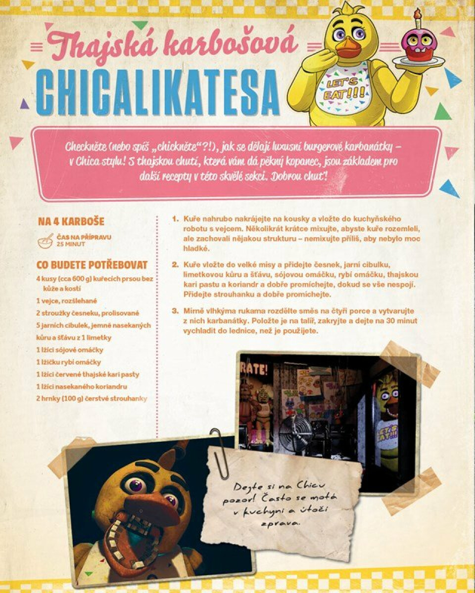 Five Nights at Freddy's: Oficiální kuchařská kniha - Scott Cawthon (obrázek 4)