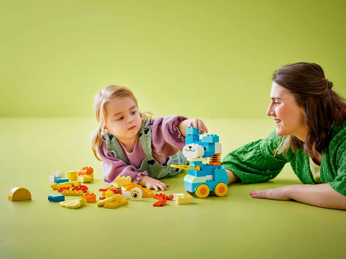 3 v 1: Zvířátka na kolečkách - Lego Duplo (10448) (obrázek 4)