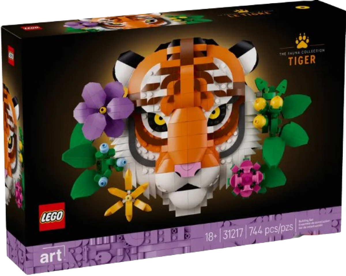 Kolekce zvířat – Tygr - LEGO Art (31217)