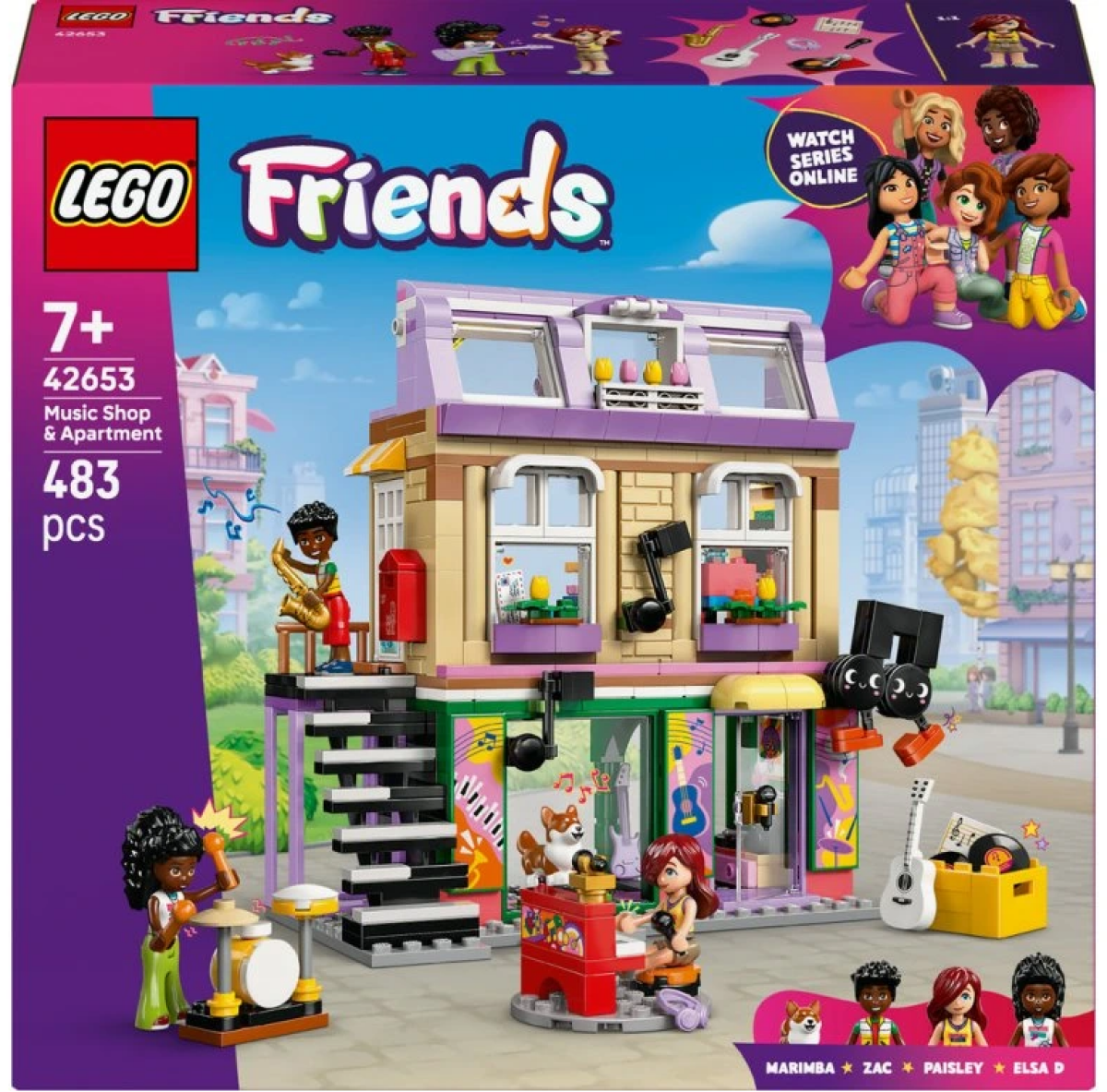 Obchod s hudebninami a byt - Friends (42653)