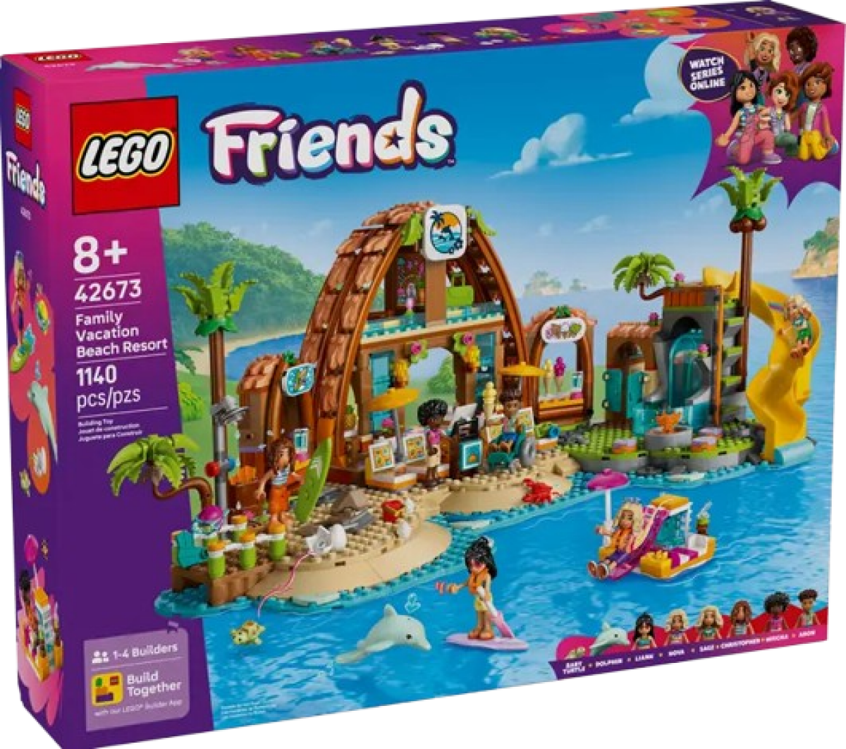 Rodinná dovolená u pláže - Friends (42673)