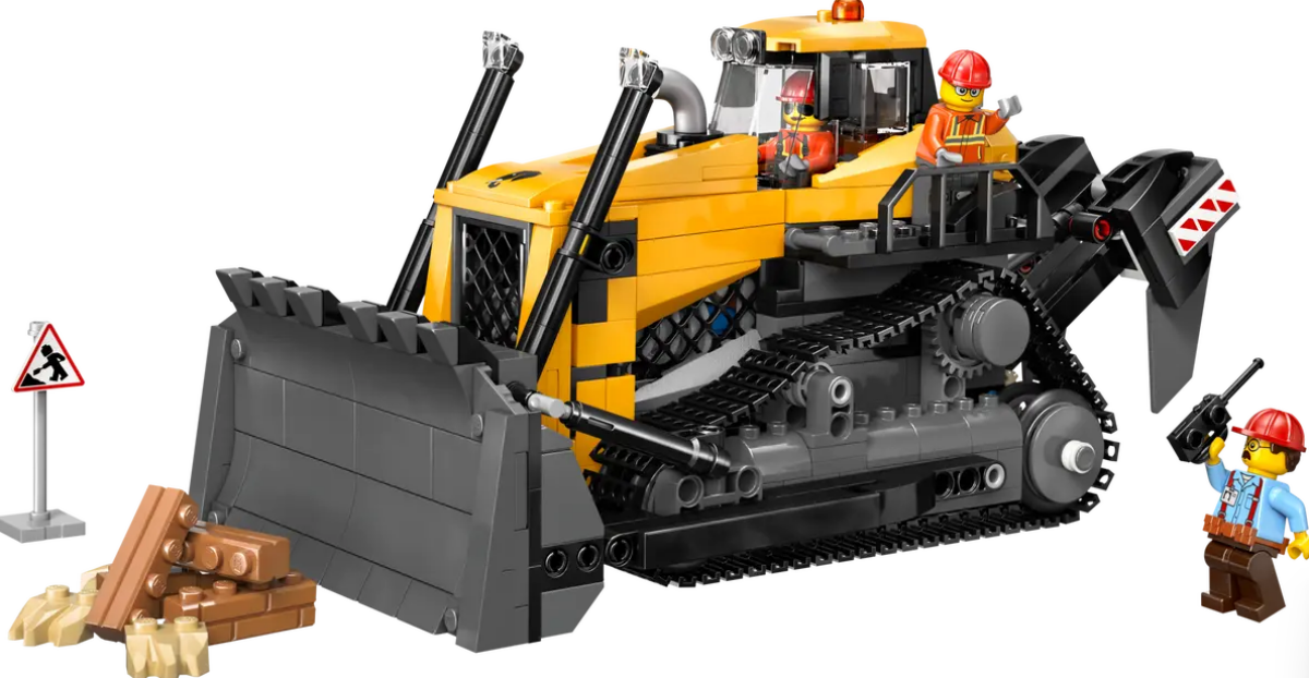 Žlutý buldozer – Lego City (60466)