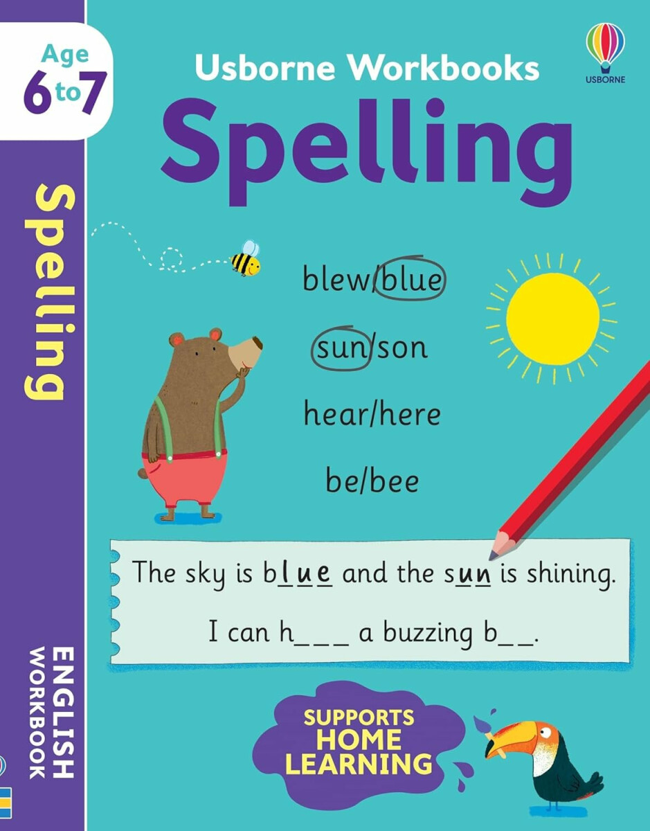Kniha Usborne Workbooks Spelling 6-7