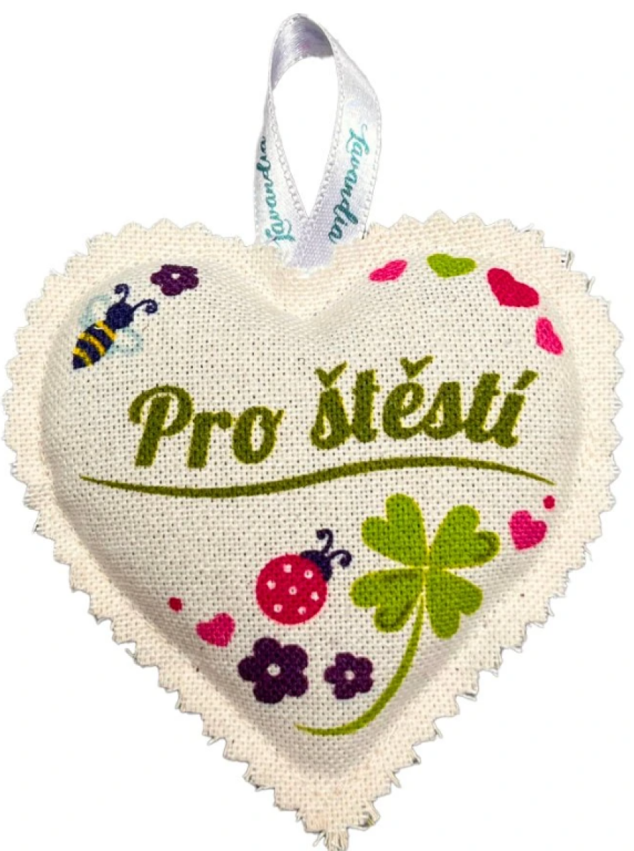 Levandulové vonné srdíčko, mix motivů (obrázek 5)