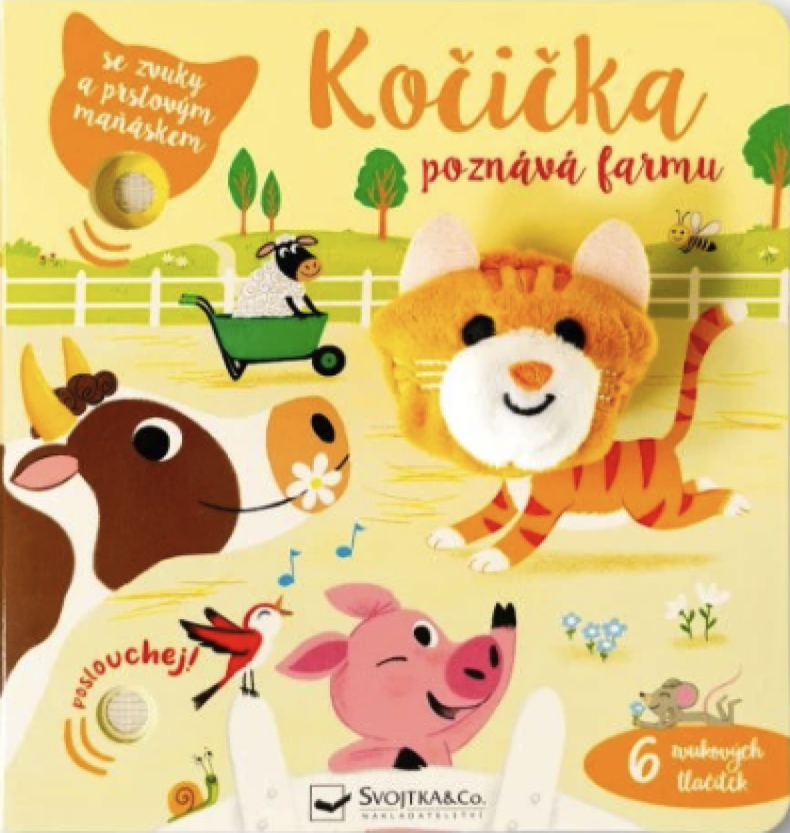 Kočička poznává farmu - se zvuky a prstovým maňáskem - Obrázek 2
