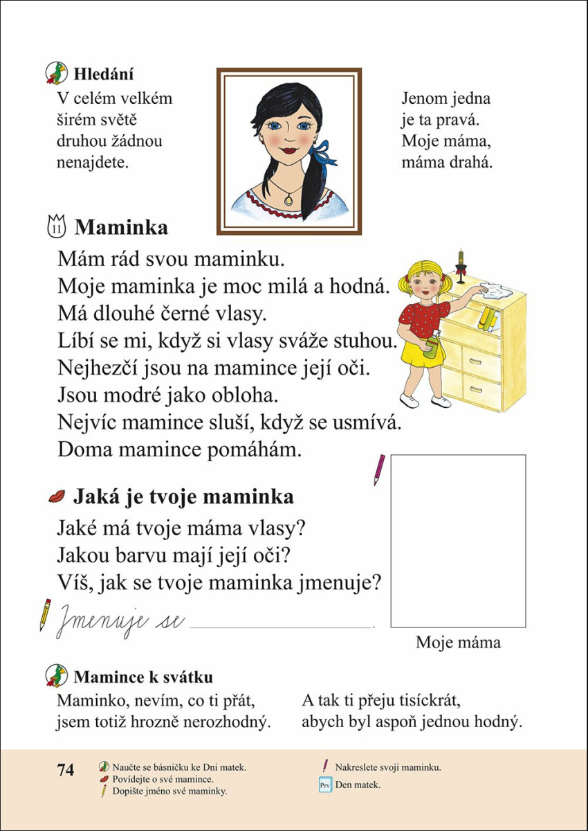 Slabikář (DUHOVÁ ŘADA) vazba mechová (1-97) (obrázek 3)