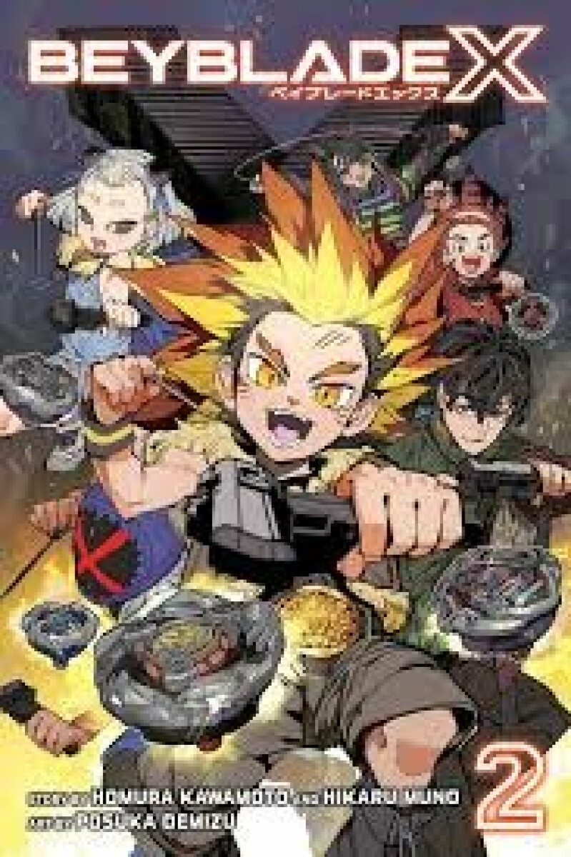 Kniha Beyblade X, Vol. 2