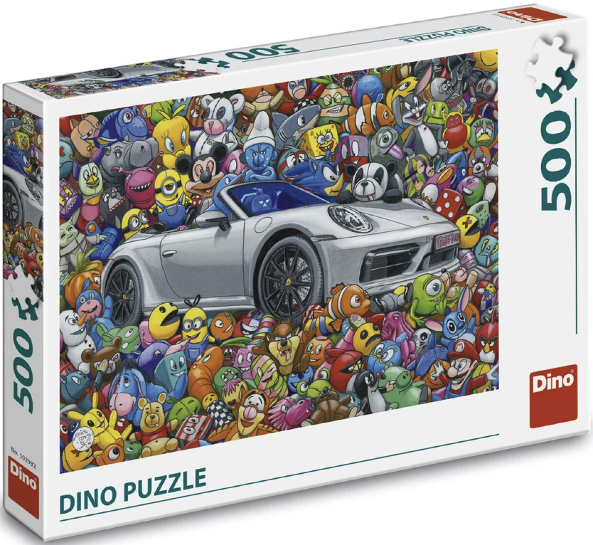 Puzzle Erikovy hračky 500 dílků