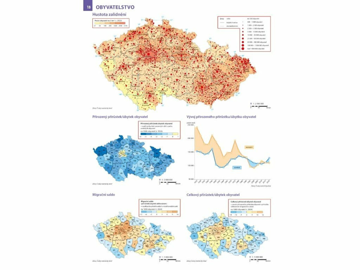 Česko – školní atlas (obrázek 4)