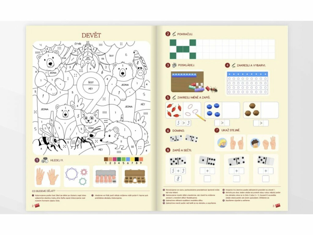 Pracovní učebnice matematiky pro 1. ročník - 2. díl - Naďa Vondrová, Radka Havlíčková - Obrázek 3