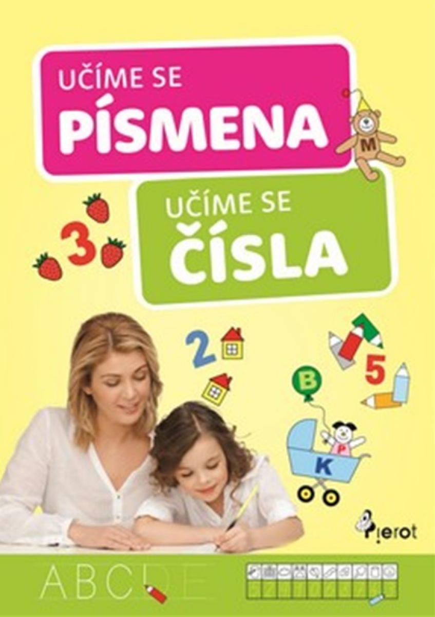 Kniha Učíme se písmena, učíme se čísla