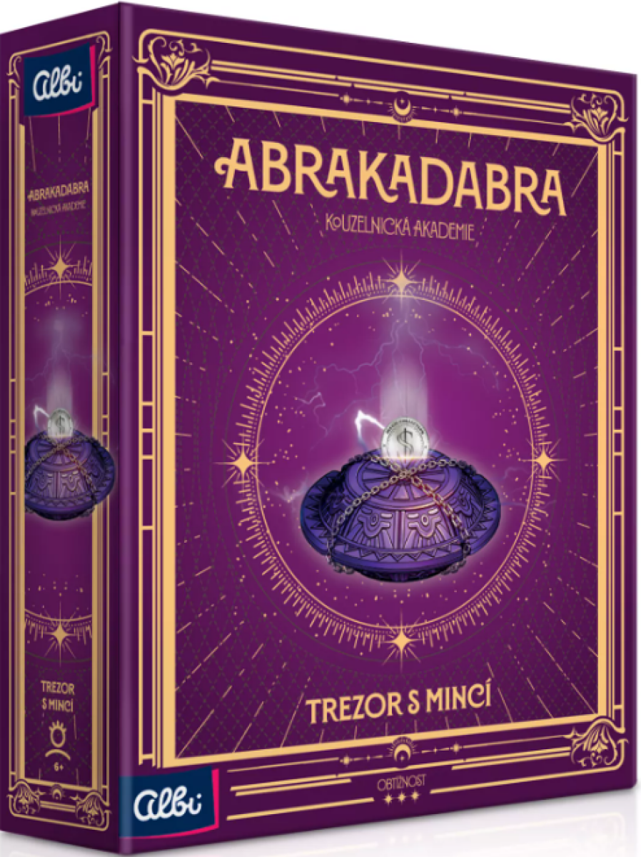ABRAKADABRA - Trezor s mincí