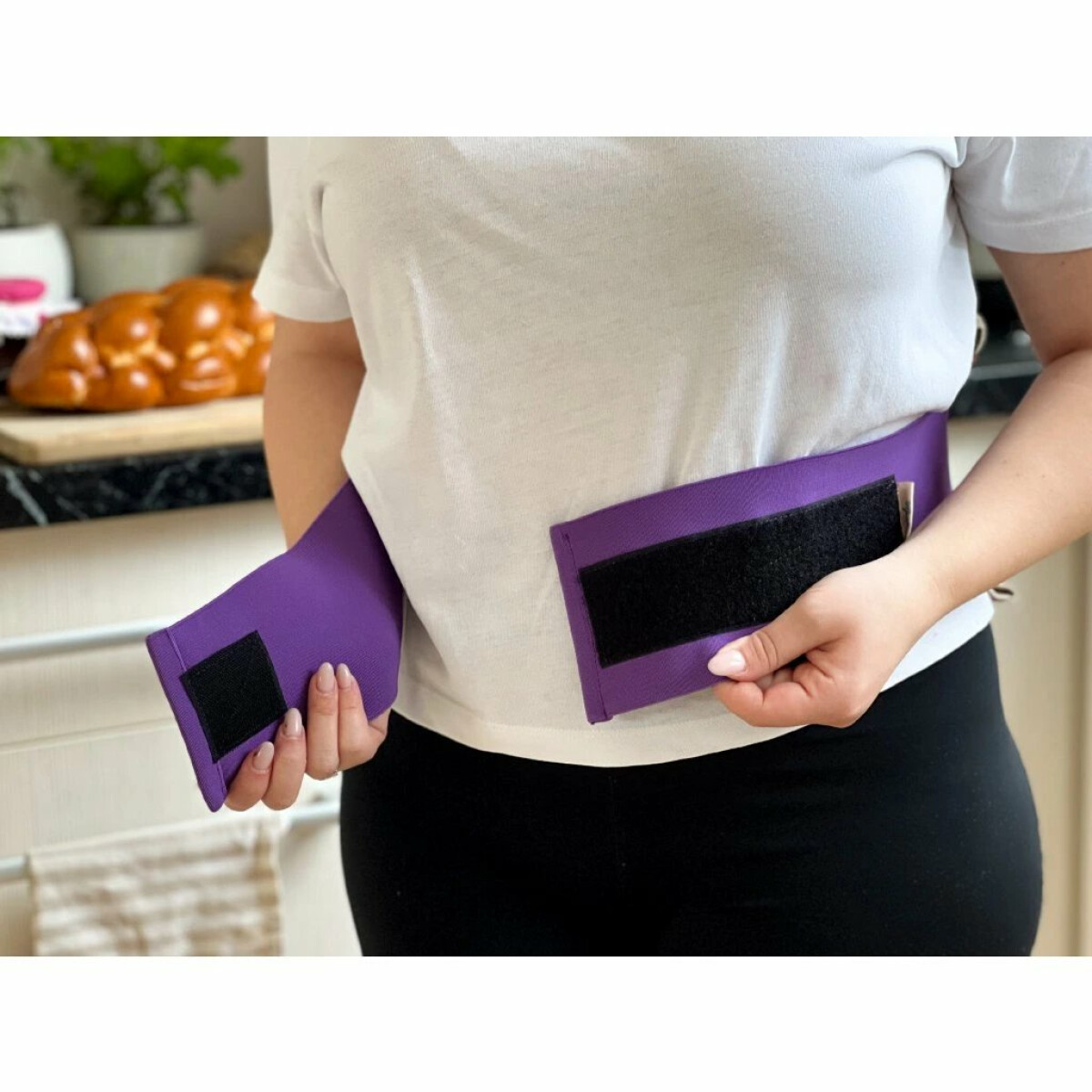 Bedropás - přidělávací pás - M, uni - fialový (obrázek 4)