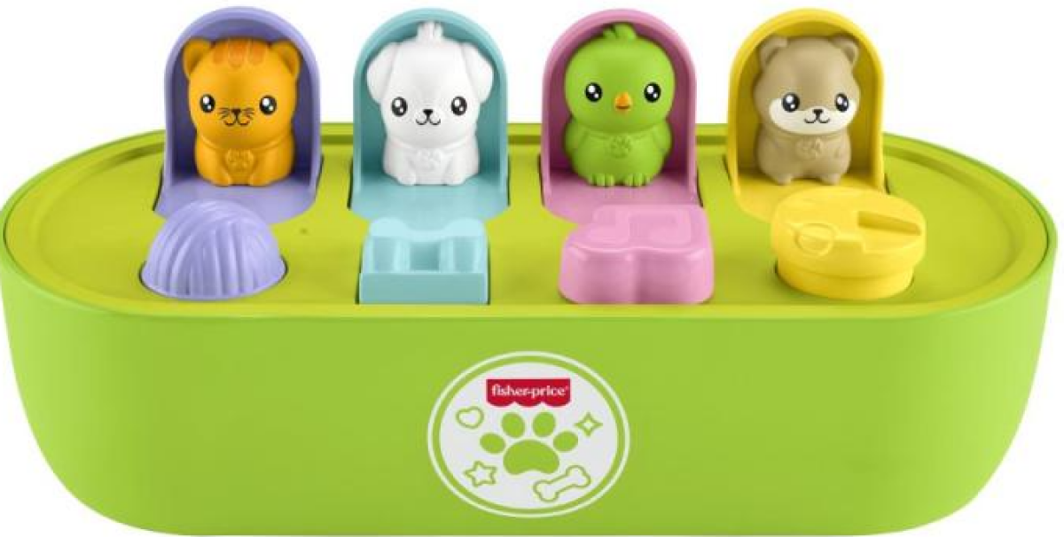 Fisher Price vyskakovací hračka pro jemnou motoriku