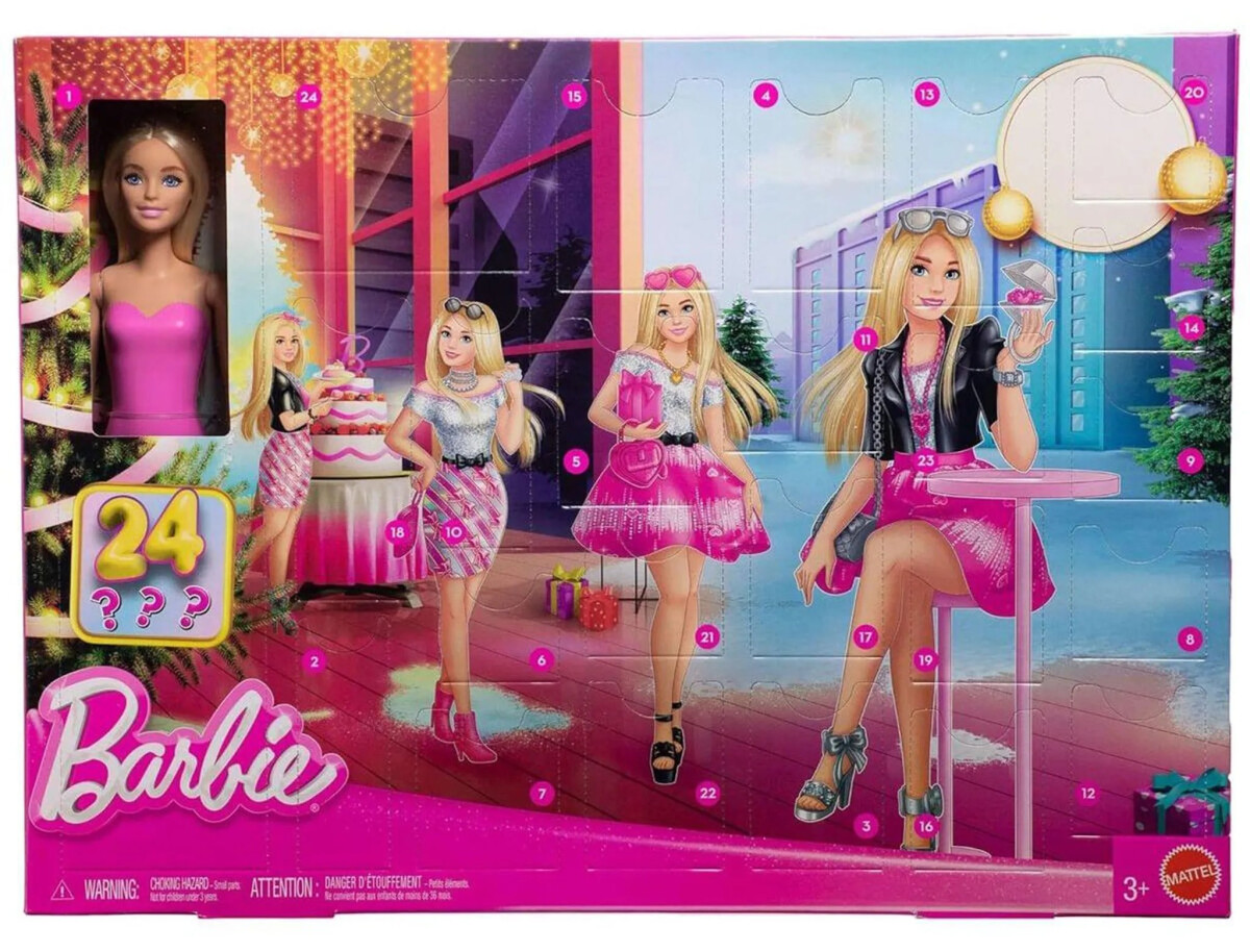 Barbie módní adventní kalendář 2025