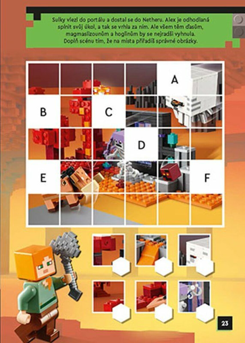 LEGO® Minecraft® Výprava za kostlivcem (obrázek 4)