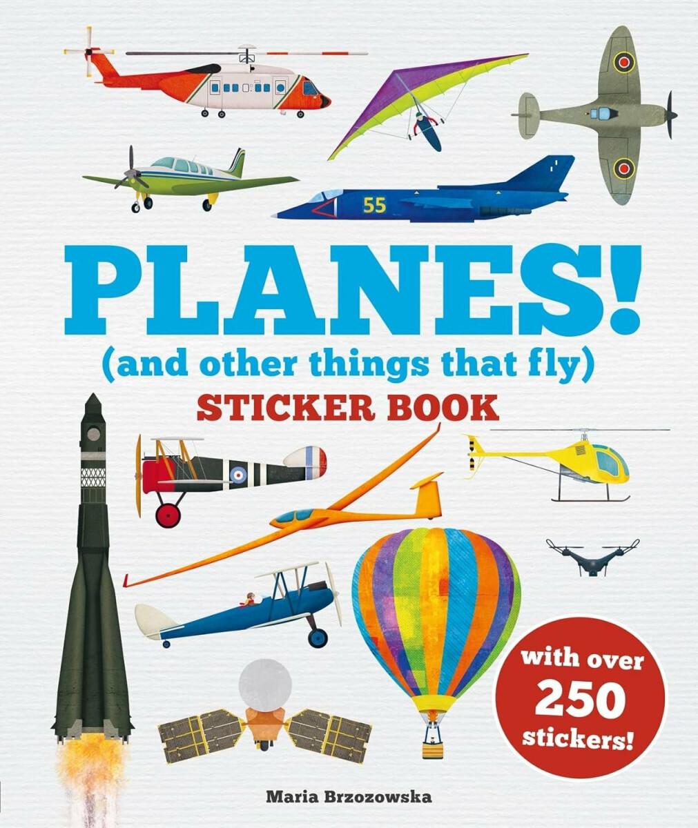 Kniha Planes! Sticker Book