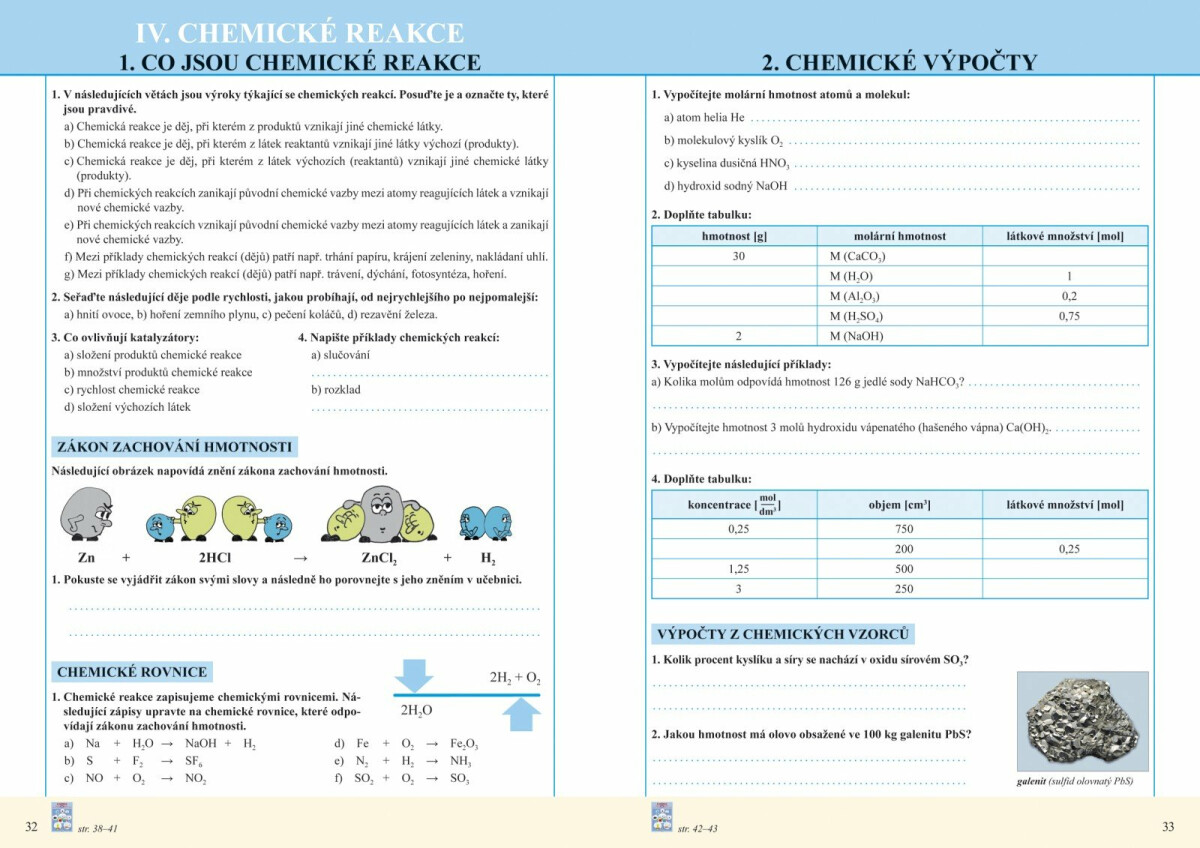 Chemie 8 - Úvod do obecné a anorganické chemie (barevný pracovní sešit) (8-82) - Obrázek 3